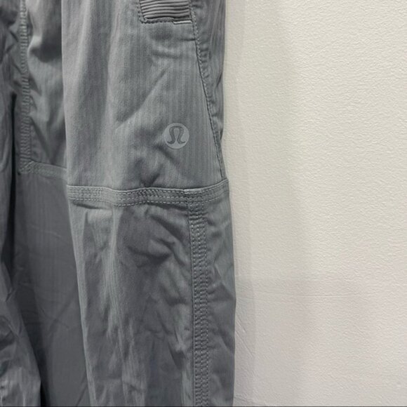 Lululemon Unlined Studio Pants Grey Athleisure Athletic Size 4 - Picture 5 of 8